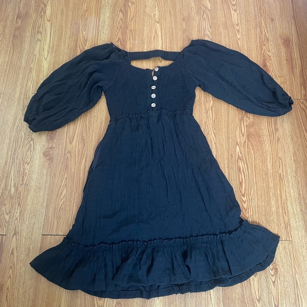 fashion apparel & accessories cotton smocked bodice dress
